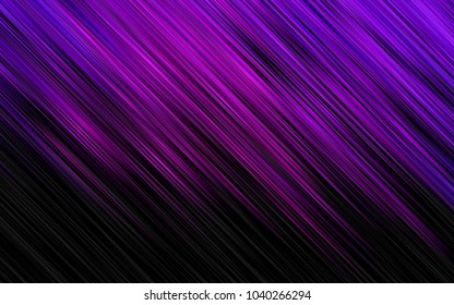 Light Purple vector cover with long lines. Modern geometrical abstract illustration with staves. The pattern can be used for busines ad, booklets, leaflets