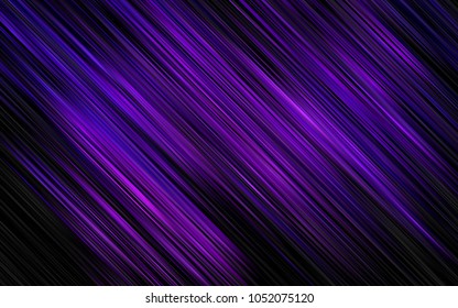Light Purple vector cover with long lines. Shining colored illustration with narrow lines. The template can be used as a background.