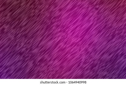 Light Purple vector cover with long lines. Decorative shining illustration with lines on abstract template. The pattern can be used for busines ad, booklets, leaflets