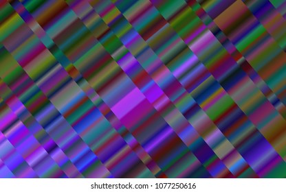 Light Purple vector cover with long lines. Blurred decorative design in simple style with lines. The pattern can be used for busines ad, booklets, leaflets
