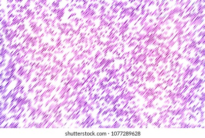 Light Purple vector cover with long lines. Blurred decorative design in simple style with lines. Best design for your ad, poster, banner.