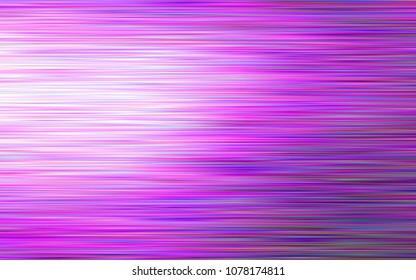 Light Purple vector cover with long lines. Lines on blurred abstract background with gradient. The pattern can be used for websites.