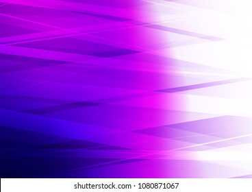 Light Purple vector cover with long lines. Shining colored illustration with narrow lines. The pattern can be used for busines ad, booklets, leaflets