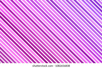 Light Purple vector cover with long lines. Shining colored illustration with narrow lines. Smart design for your business advert.
