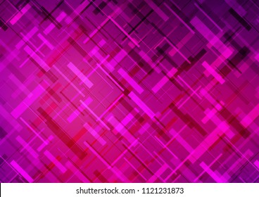 Light Purple vector cover with long lines. Blurred decorative design in simple style with lines. The pattern can be used for busines ad, booklets, leaflets