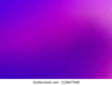 Light Purple vector cover with long lines. Blurred decorative design in simple style with lines. The pattern can be used for busines ad, booklets, leaflets