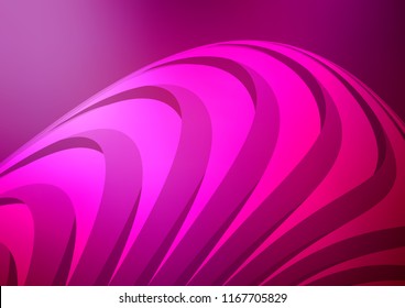 Light Purple vector cover with long lines. Lines on blurred abstract background with gradient. Best design for your ad, poster, banner.