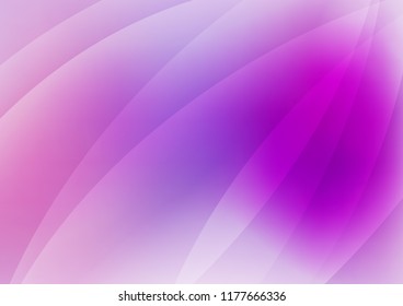 Light Purple vector cover with long lines. Shining colored illustration with narrow lines. The pattern can be used for busines ad, booklets, leaflets