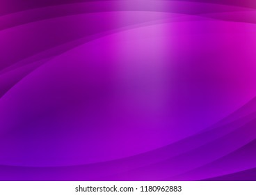 Light Purple vector cover with long lines. Lines on blurred abstract background with gradient. The pattern can be used as ads, poster, banner for commercial.