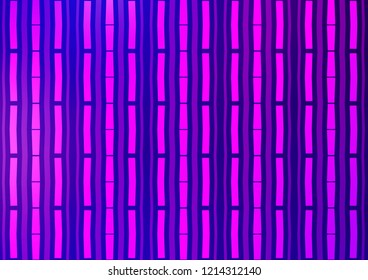 Light Purple vector cover with long lines. Lines on blurred abstract background with gradient. The pattern can be used as ads, poster, banner for commercial.