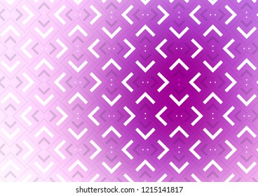 Light Purple vector cover with long lines. Lines on blurred abstract background with gradient. Best design for your ad, poster, banner.