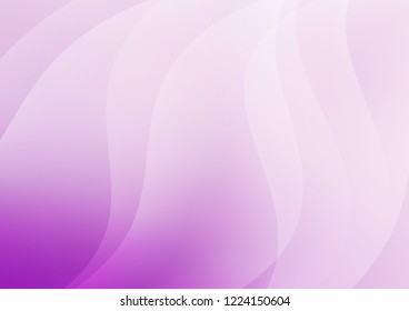 Light Purple vector cover with long lines. Modern geometrical abstract illustration with staves. The pattern can be used for websites.