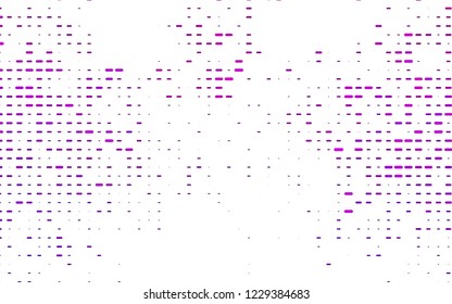 Light Purple vector cover with long lines. Glitter abstract illustration with colored sticks. The pattern can be used for websites.