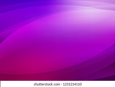 Light Purple vector cover with long lines. Lines on blurred abstract background with gradient. The pattern can be used as ads, poster, banner for commercial.