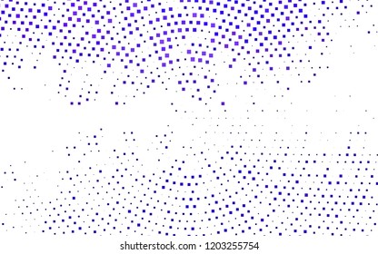 Light Purple vector cover in polygonal style. Modern abstract illustration with colorful rectangles. Pattern for commercials.