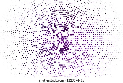 Light Purple vector cover in polygonal style. Illustration with set of colorful rectangles. Best design for your ad, poster, banner.