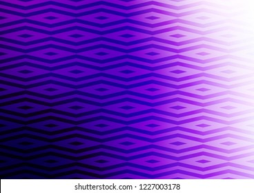 Light Purple vector cover in polygonal style. Modern abstract illustration with colorful triangles. Template for wallpapers.