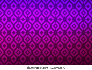 Light Purple vector cover in polygonal style. Modern abstract illustration with colorful rectangles. Smart design for your business advert.