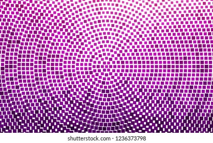 Light Purple vector cover in polygonal style. Illustration with set of colorful rectangles. Pattern can be used for websites.