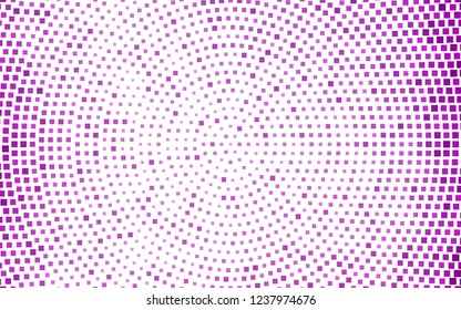 Light Purple vector cover in polygonal style. Beautiful illustration with rectangles and squares. Pattern for commercials.