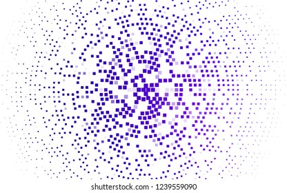 Light Purple vector cover in polygonal style. Abstract gradient illustration with rectangles. Pattern for busines ad, booklets, leaflets