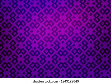 Light Purple vector cover in polygonal style. Modern abstract illustration with colorful rectangles. Modern template for your landing page.