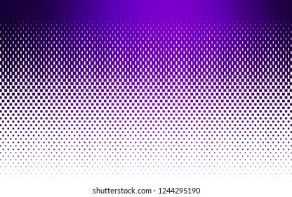 Light Purple vector cover in polygonal style. Glitter abstract illustration with rectangular shapes. Modern template for your landing page.