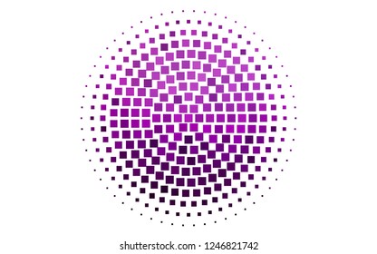Light Purple vector cover in polygonal style. Beautiful illustration with rectangles and squares. Modern template for your landing page.