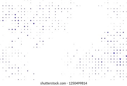 Light Purple vector cover in polygonal style. Beautiful illustration with triangles in nature style. Smart design for your business advert.