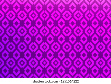 Light Purple vector cover in polygonal style. Illustration with set of colorful rectangles. Smart design for your business advert.