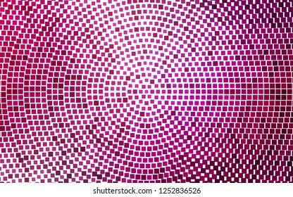 Light Purple vector cover in polygonal style. Rectangles on abstract background with colorful gradient. Best design for your ad, poster, banner.