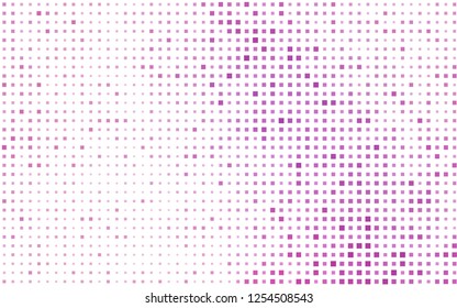 Light Purple vector cover in polygonal style. Modern abstract illustration with colorful rectangles. Modern template for your landing page.