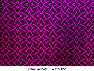 Light Purple vector cover in polygonal style. Beautiful illustration with triangles in nature style. Best design for your ad, poster, banner.