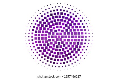 Light Purple vector cover in polygonal style. Illustration with set of colorful rectangles. Pattern can be used for websites.