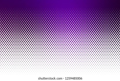 Light Purple vector cover in polygonal style. Modern abstract illustration with colorful rectangles. Best design for your ad, poster, banner.