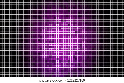 Light Purple vector cover in polygonal style. Glitter abstract illustration with rectangular shapes. Pattern can be used for websites.