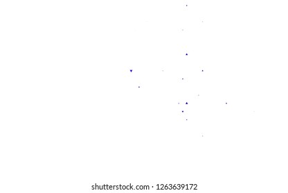 Light Purple vector cover in polygonal style. Illustration with set of colorful triangles. Pattern can be used for websites.