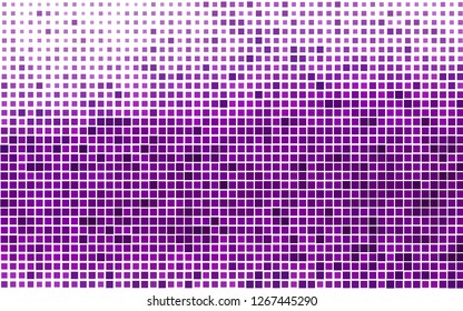 Light Purple vector cover in polygonal style. Beautiful illustration with rectangles and squares. Modern template for your landing page.
