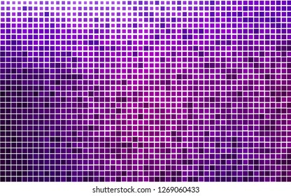 Light Purple vector cover in polygonal style. Rectangles on abstract background with colorful gradient. Pattern for commercials.