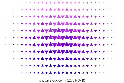Light Purple vector cover in polygonal style. Modern abstract illustration with colorful triangles. Pattern for busines ad, booklets, leaflets