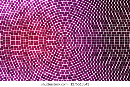 Light Purple vector cover in polygonal style. Rectangles on abstract background with colorful gradient. Modern template for your landing page.