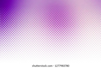 Light Purple vector cover in polygonal style. Glitter abstract illustration with rectangular shapes. Pattern can be used for websites.
