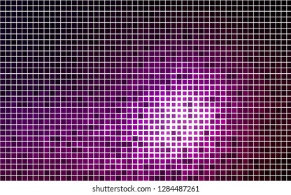Light Purple vector cover in polygonal style. Beautiful illustration with rectangles and squares. Pattern for busines ad, booklets, leaflets