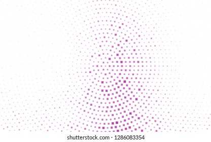 Light Purple vector cover in polygonal style. Rectangles on abstract background with colorful gradient. The template can be used as a background.