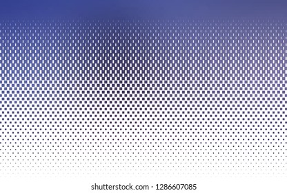 Light Purple vector cover in polygonal style. Glitter abstract illustration with rectangular shapes. The template can be used as a background.