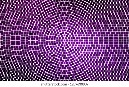 Light Purple vector cover in polygonal style. Glitter abstract illustration with rectangular shapes. Pattern for commercials.
