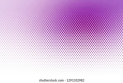 Light Purple vector cover in polygonal style. Glitter abstract illustration with rectangular shapes. Modern template for your landing page.