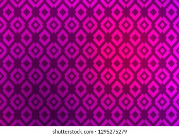 Light Purple vector cover in polygonal style. Glitter abstract illustration with rectangular shapes. Pattern for commercials.