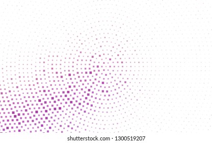 Light Purple vector cover in polygonal style. Beautiful illustration with rectangles and squares. Best design for your ad, poster, banner.