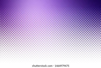 Light Purple vector cover in polygonal style. Glitter abstract illustration with rectangular shapes. Pattern can be used for websites.